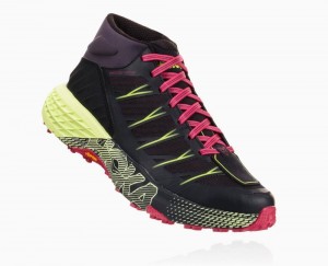 Black Hoka Speedgoat Mid Waterproof | 047819DKH