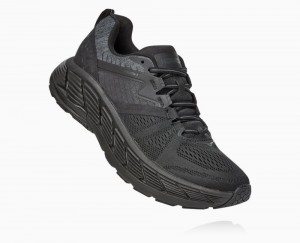 Black / Dark Grey Hoka Gaviota 2 Wide | 658910DRH