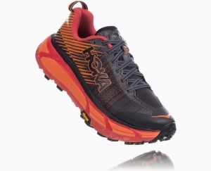 Black / Red Hoka EVO Mafate 2 | 236814WLV