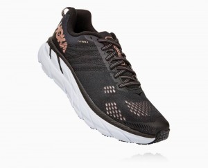 Black / Rose Gold Hoka Clifton 6 | 213497YPQ