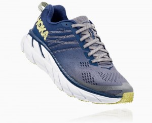 Blue Hoka Clifton 6 Wide | 625718BCE