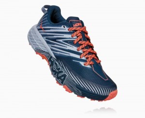 Blue Hoka Speedgoat 4 Wide | 543978XEK