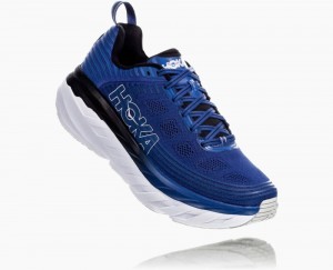 Blue / Dark Grey Hoka Bondi 6 | 467912JLW