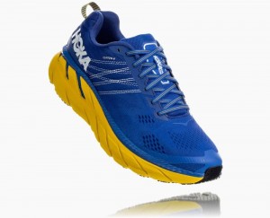 Blue / Lemon Hoka Clifton 6 | 157406KLN