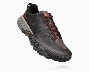 Dark Grey / Dark Grey Hoka Speedgoat 4 Wide | 623058QLB