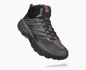 Dark Grey / Dark Grey Hoka Speedgoat Mid GORE | 730164UYK