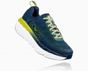 Deep Turquoise / Green Hoka Bondi 6 Wide | 408167KPX