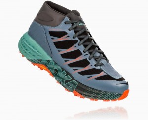 Green Hoka Speedgoat Mid Waterproof | 041629KNJ