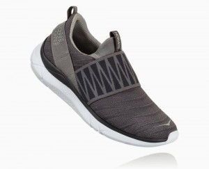 Grey Hoka Hupana Slip | 098741FDT