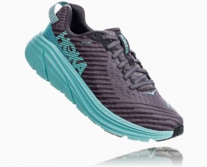 Grey / Light Turquoise Blue Hoka Rincon | 205974TOX