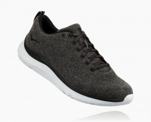 Grey / White Hoka Hupana Wool | 584723CLI