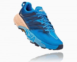 Indigo / Apricot Hoka Speedgoat 4 Wide | 597324MKC