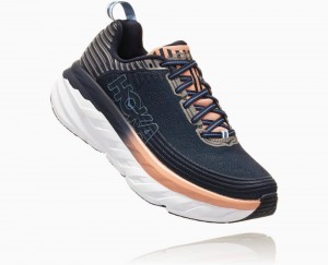 Indigo / Pink Hoka Bondi 6 | 257813JOV