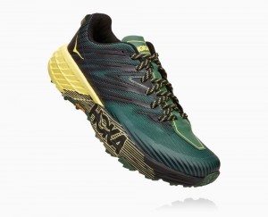 Myrtle/Limelight Hoka Speedgoat 4 Wide | 751264XEZ