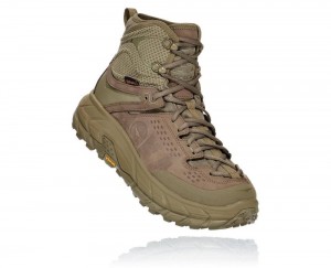 Olive Hoka Tor Ultra Hi 2 Waterproof | 849367SEG