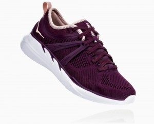 Purple / Brown Hoka Tivra | 108537HAP