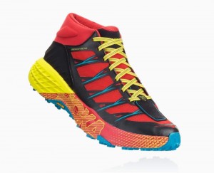 Red / Blue Hoka Speedgoat Mid Waterproof | 842103OQL