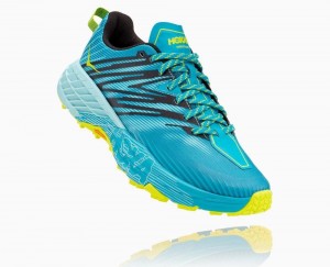 Turquoise / Blue Hoka Speedgoat 4 Wide | 256739YRV