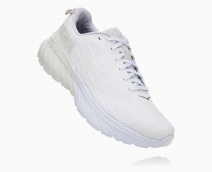 White / Blue Hoka Mach 3 | 314529EAV