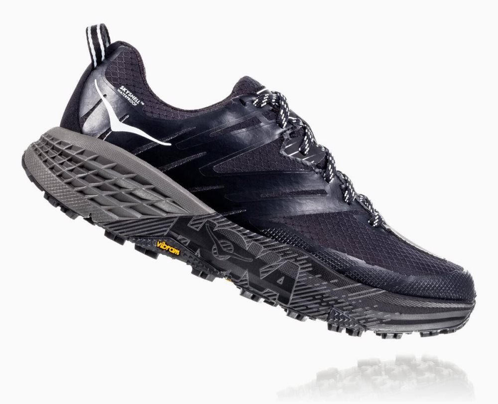 Black Hoka Speedgoat 3 Waterproof | 386759BUP