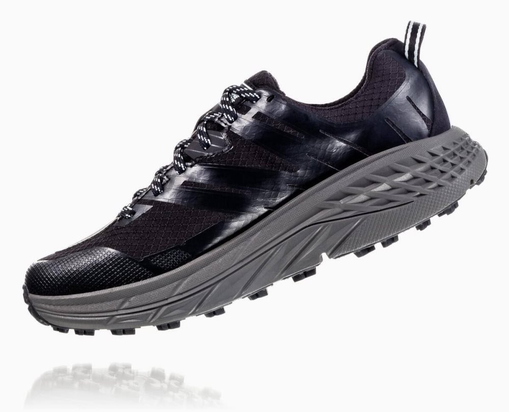 Black Hoka Speedgoat 3 Waterproof | 386759BUP