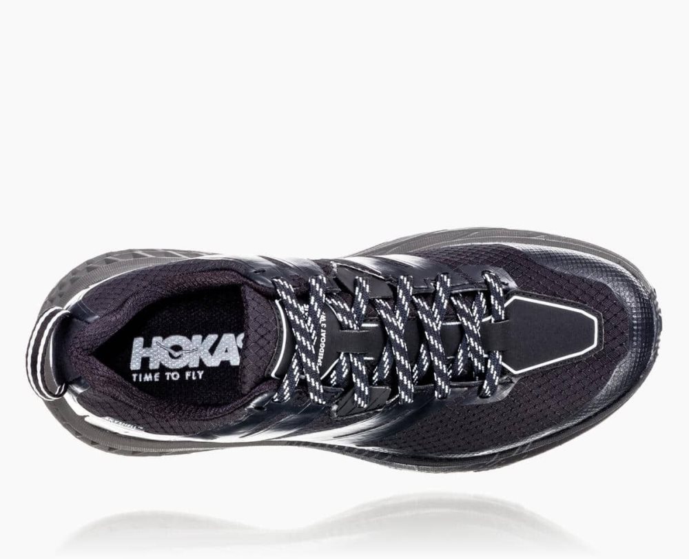 Black Hoka Speedgoat 3 Waterproof | 386759BUP