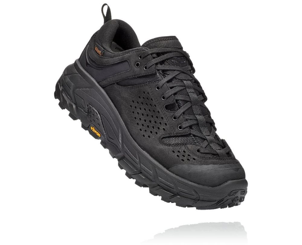 Black Hoka Tor Ultra Low Wp Jp | 382160DIR