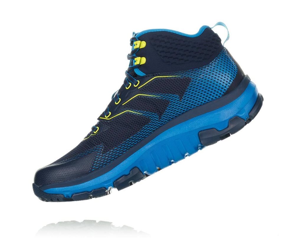 Black / Blue Hoka Toa GORE | 107829WUS