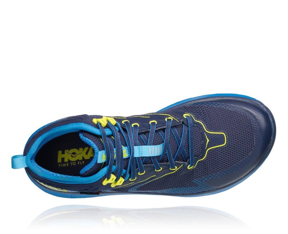 Black / Blue Hoka Toa GORE | 107829WUS