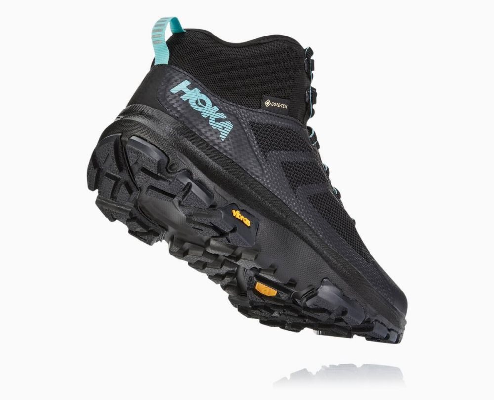 Black / Brown Hoka Toa GORE | 029854YCX