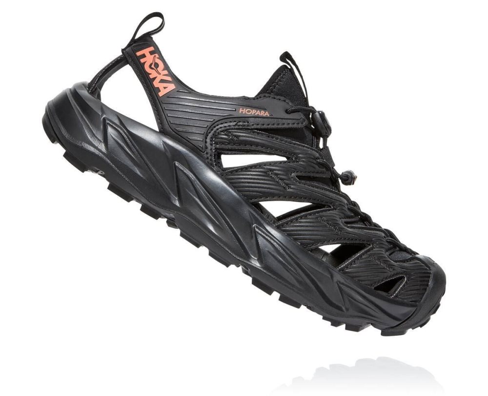 Black / Coral Hoka Hopara | 370154XCF