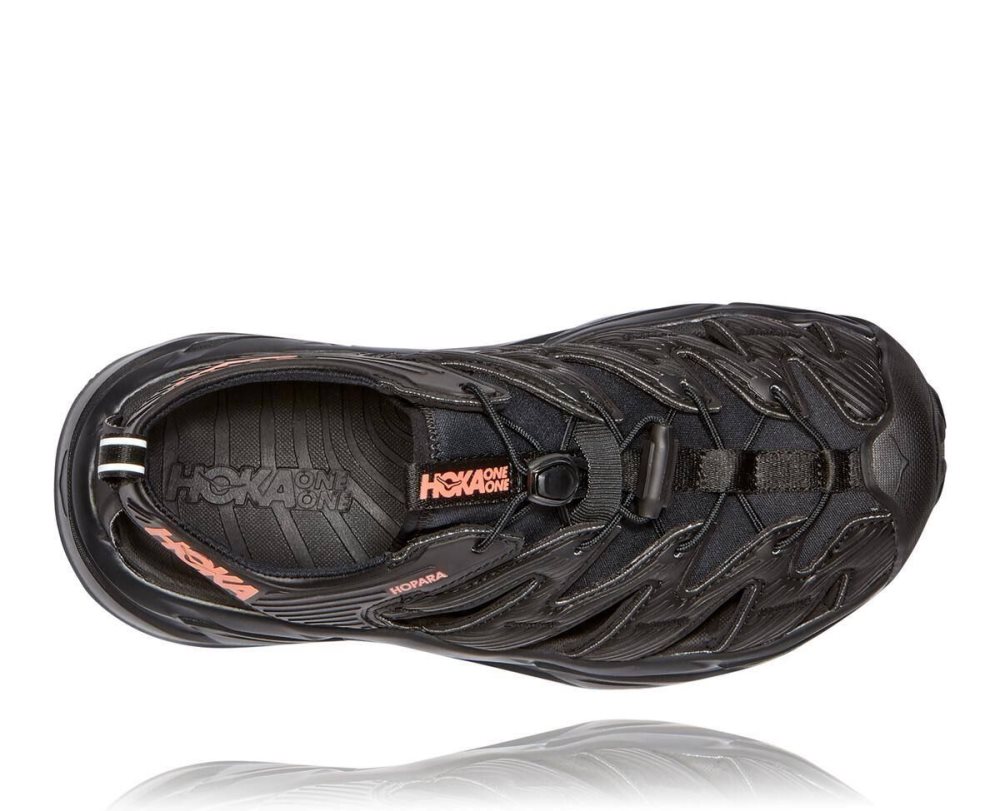 Black / Coral Hoka Hopara | 370154XCF