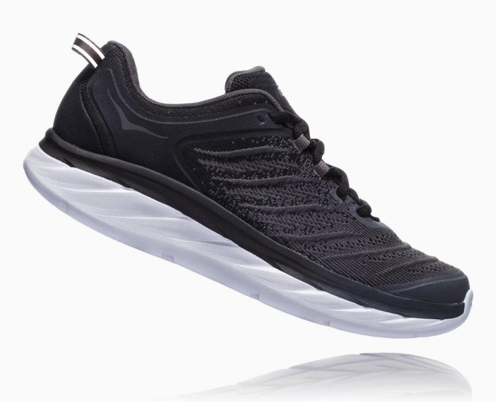 Black / Dark Grey Hoka Akasa Wide | 034781ECV