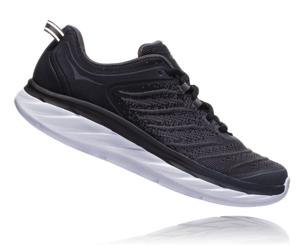 Black / Dark Grey Hoka Akasa Wide | 467398QHK