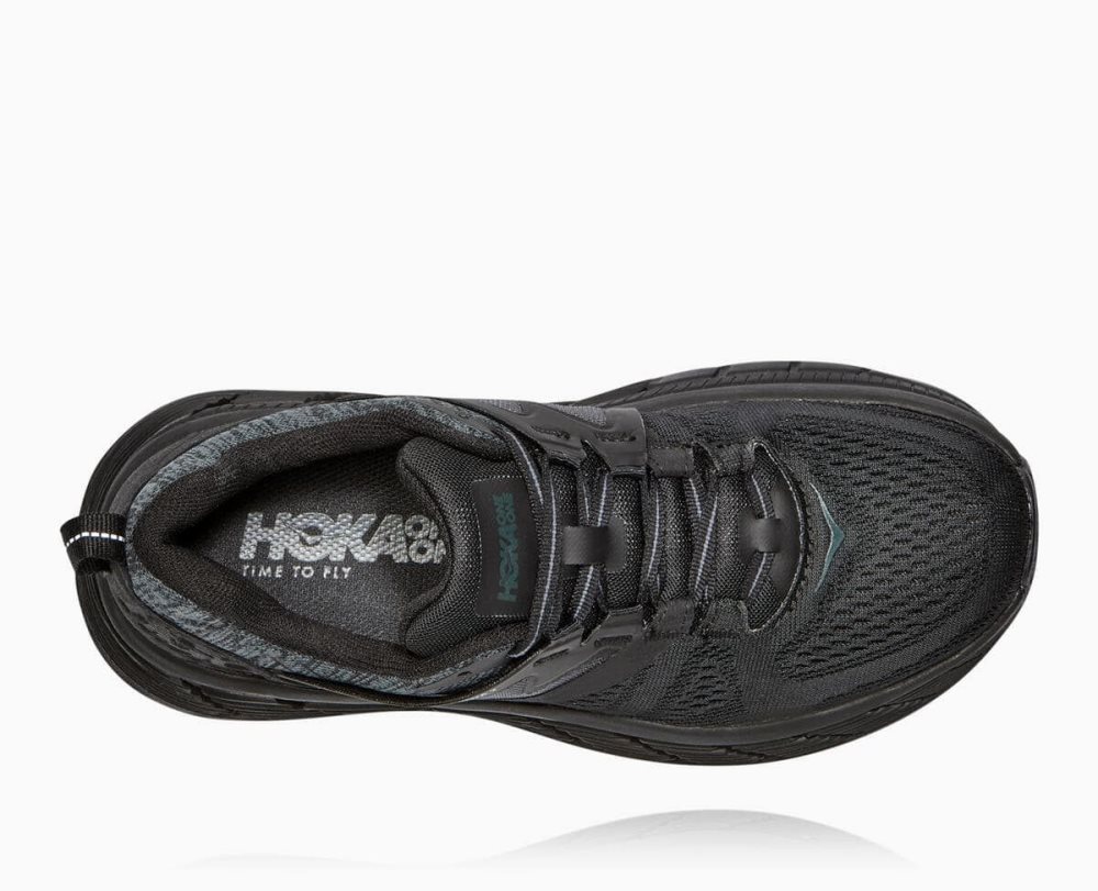 Black / Dark Grey Hoka Gaviota 2 Wide | 326948JXH