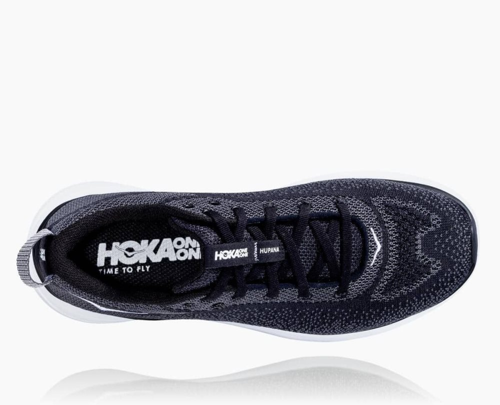 Black / Dark Grey Hoka Hupana Flow Wide | 015768YPZ