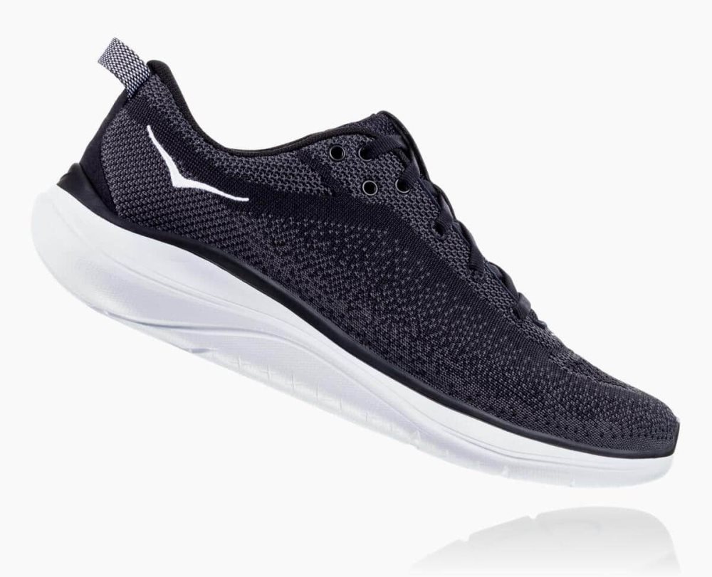 Black / Dark Grey Hoka Hupana Flow | 426815WBK