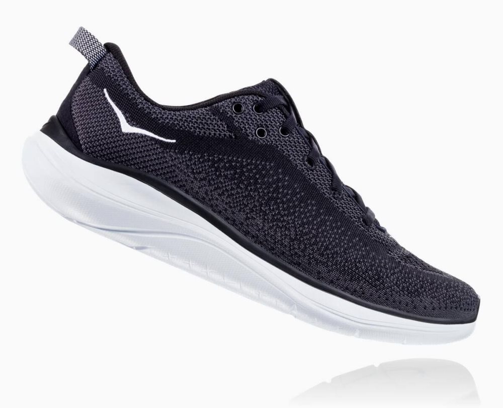 Black / Dark Grey Hoka Hupana Flow | 561389AYD