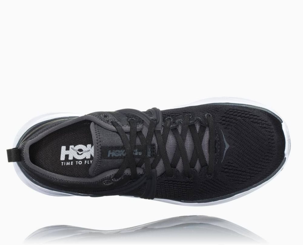 Black / Dark Grey Hoka Tivra | 690728TOI