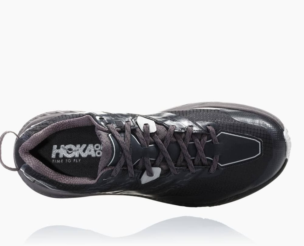 Black / Deep Grey Hoka Speedgoat 3 Waterproof | 567389MPU