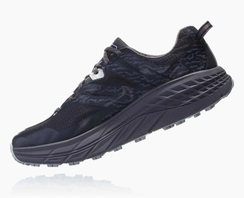 Black / Deep Grey Hoka Speedgoat 3 Waterproof | 708154LDX