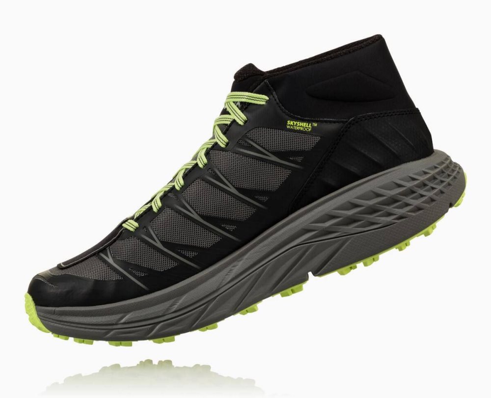 Black / Grey Hoka Speedgoat Mid Waterproof | 639254MCK