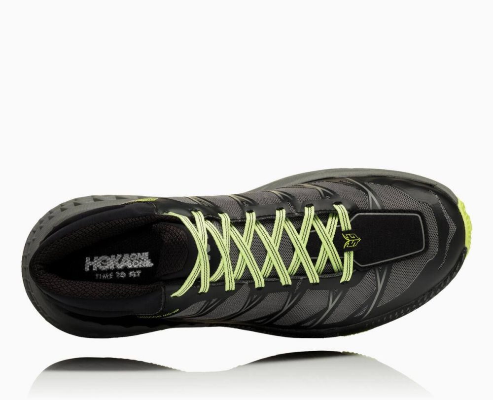 Black / Grey Hoka Speedgoat Mid Waterproof | 639254MCK