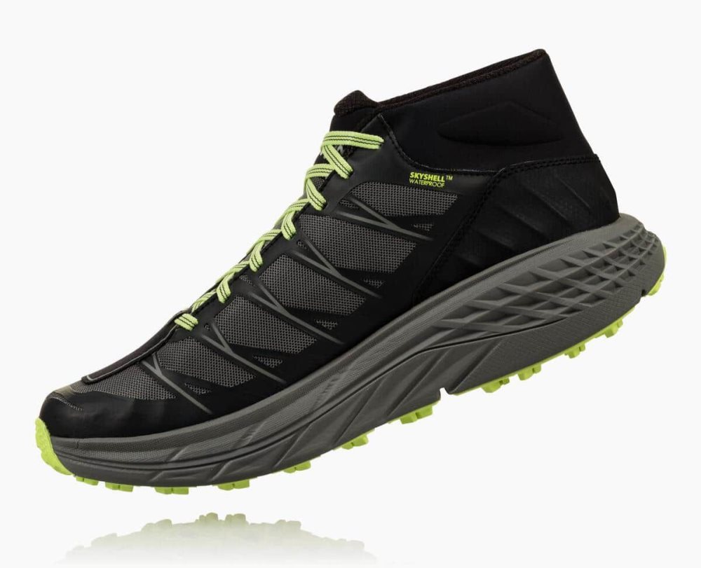 Black / Grey Hoka Speedgoat Mid Waterproof | 845796DXZ