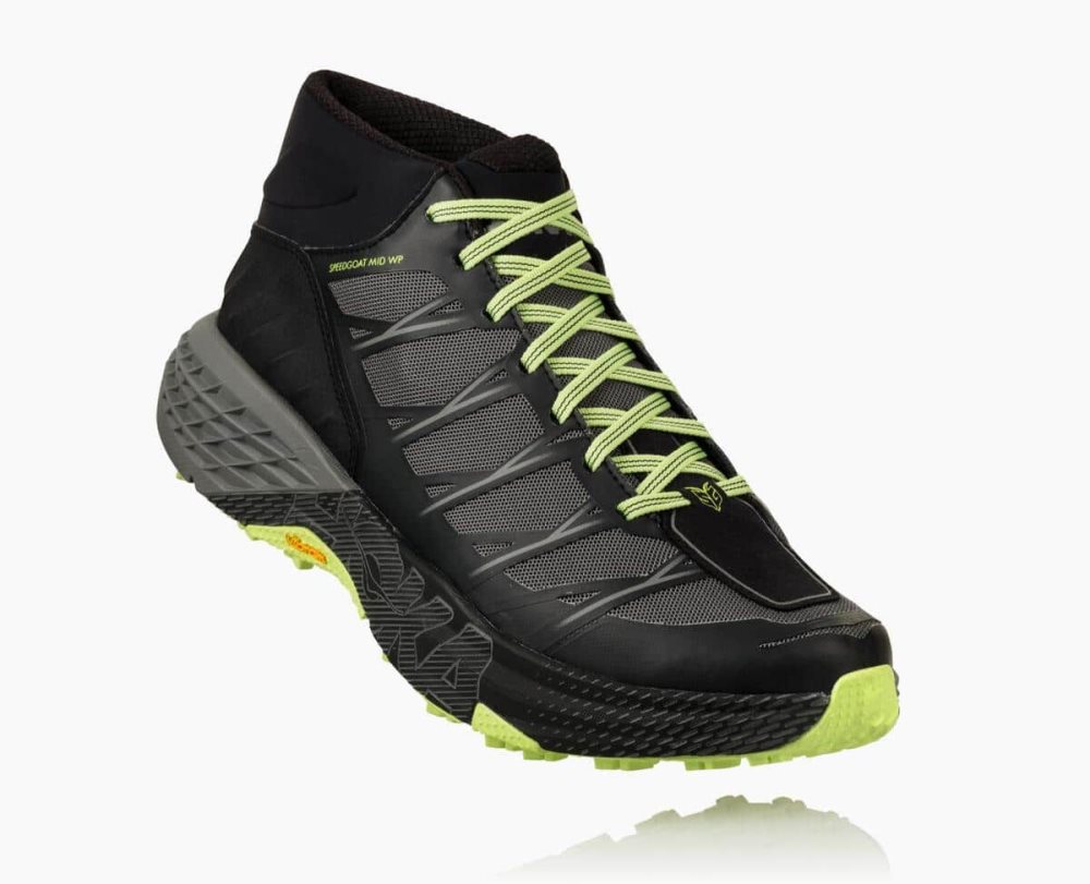 Black / Grey Hoka Speedgoat Mid Waterproof | 845796DXZ