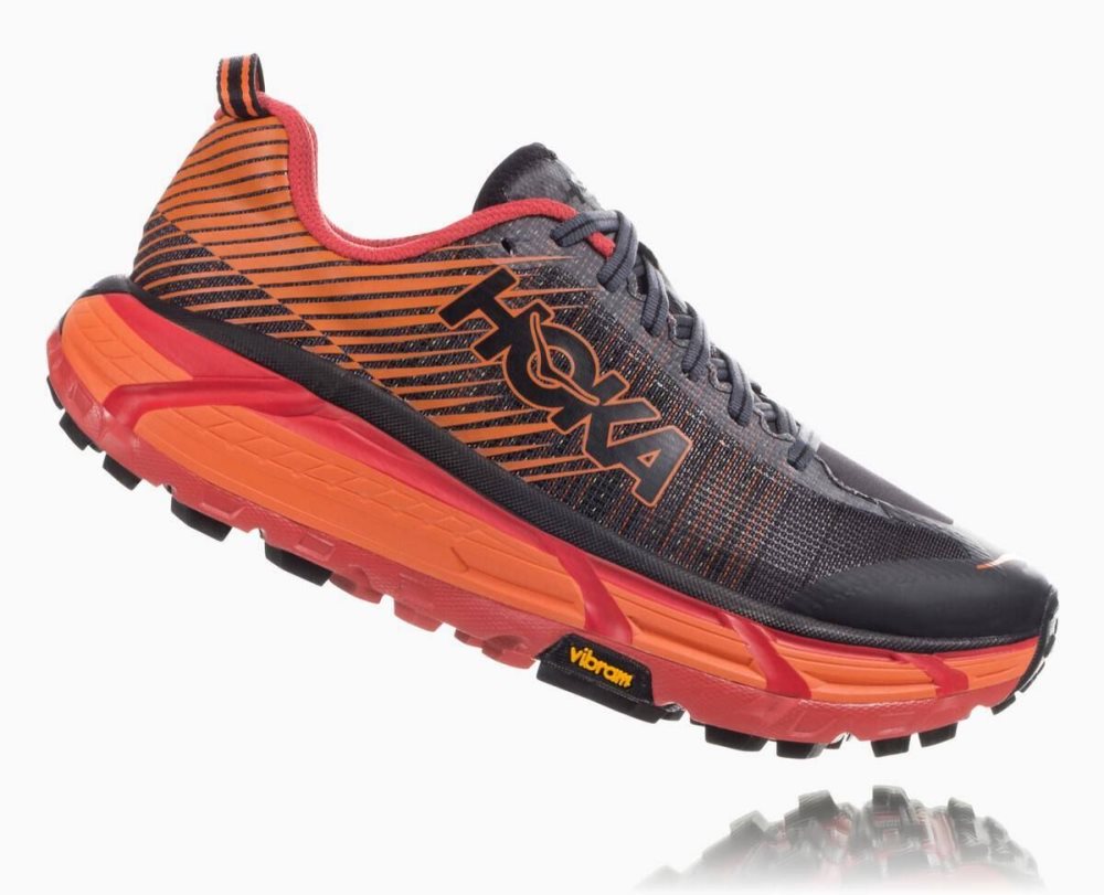 Black / Red Hoka EVO Mafate 2 | 236814WLV