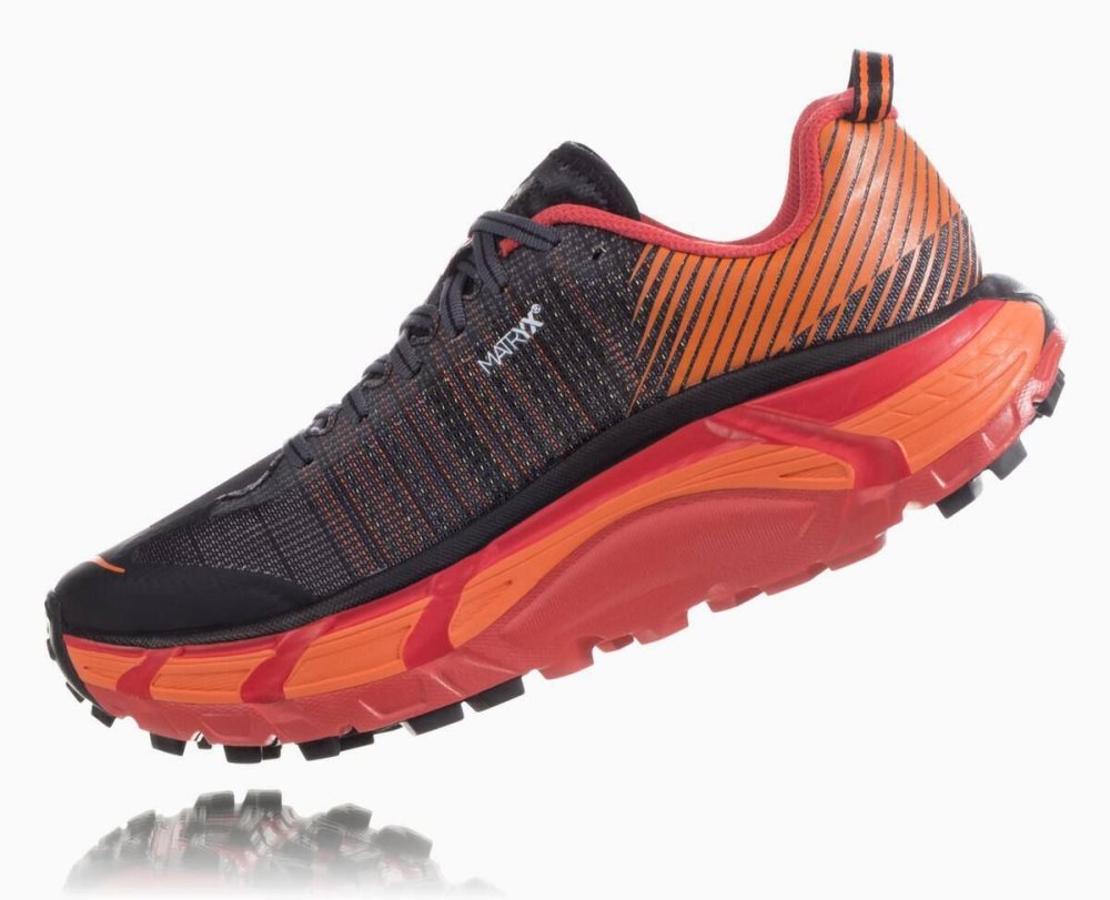 Black / Red Hoka EVO Mafate 2 | 236814WLV