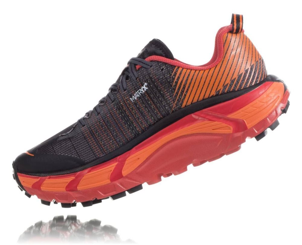 Black / Red Hoka EVO Mafate 2 | 741385NSL