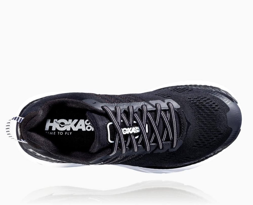 Black / White Hoka Clifton 6 | 321709CTS