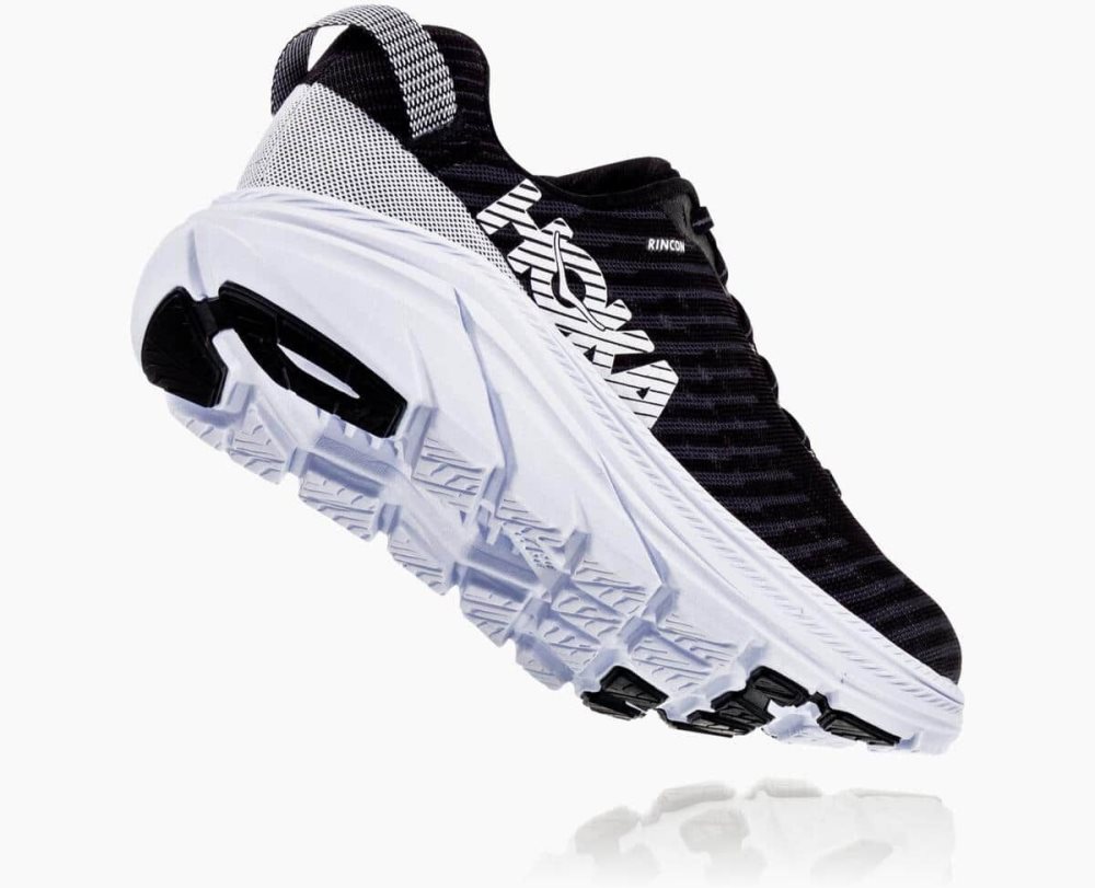 Black / White Hoka Rincon | 935814BLV